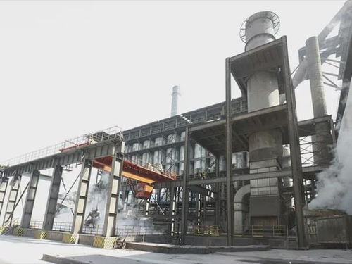 吕梁建龙炼铁厂1800m高炉热风炉改造完成开始烘炉